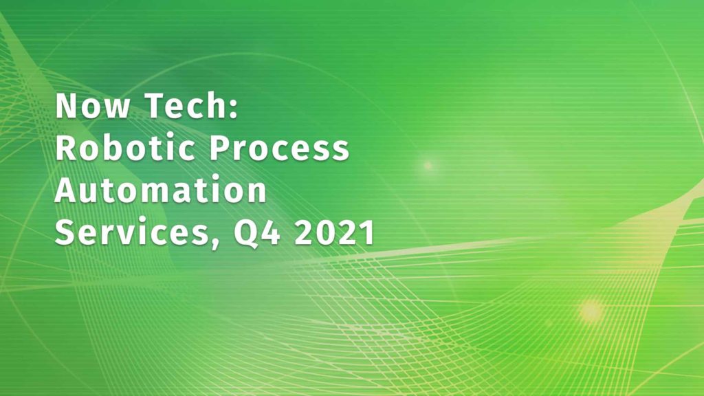 RPA Services Q4 2021