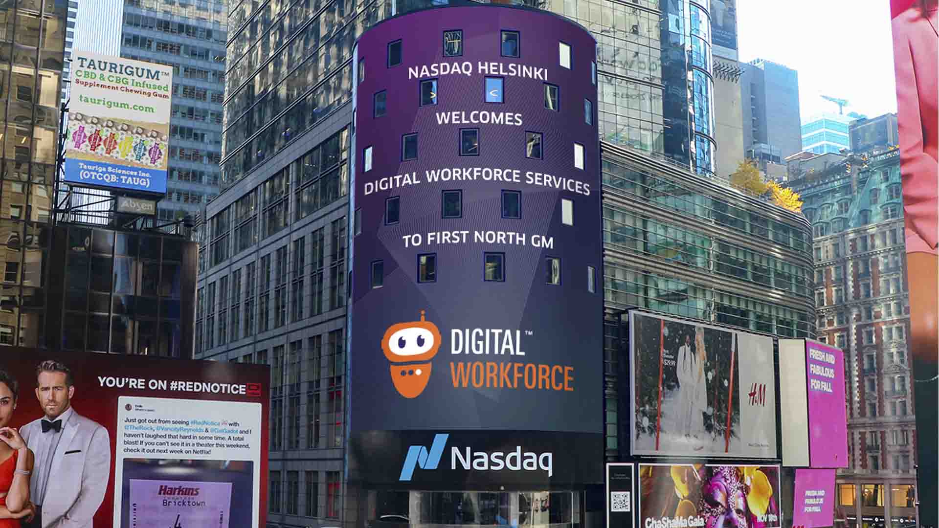 Nasdaq billboard kuva